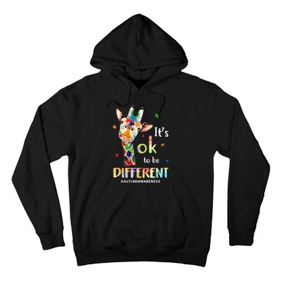 Autism Awareness Acceptance Its Ok To Be Different Hoodie