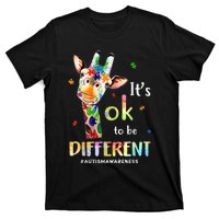 Autism Awareness Acceptance Its Ok To Be Different T-Shirt