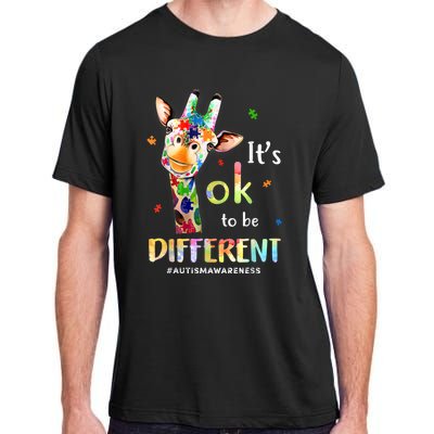 Autism Awareness Acceptance Its Ok To Be Different Adult ChromaSoft Performance T-Shirt