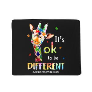 Autism Awareness Acceptance Its Ok To Be Different Mousepad