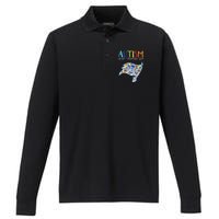 Autism Awareness Accept Understand Love Performance Long Sleeve Polo