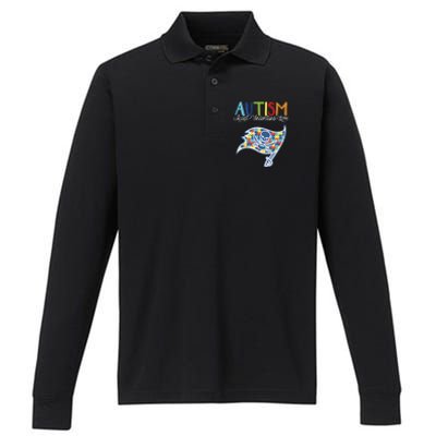 Autism Awareness Accept Understand Love Performance Long Sleeve Polo