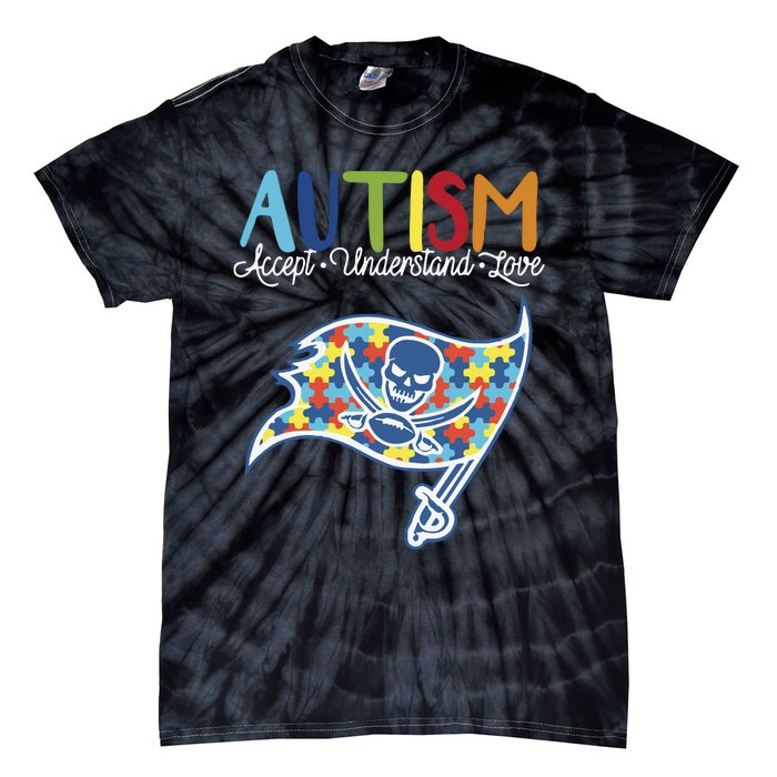 Autism Awareness Accept Understand Love Tie-Dye T-Shirt