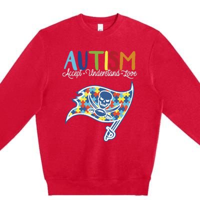 Autism Awareness Accept Understand Love Premium Crewneck Sweatshirt