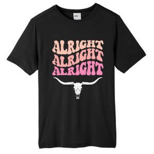 Alright Alright Alright Texas Bull Texas Pride State Usa Tall Fusion ChromaSoft Performance T-Shirt