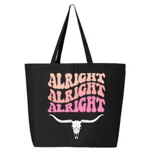 Alright Alright Alright Texas Bull Texas Pride State Usa 25L Jumbo Tote