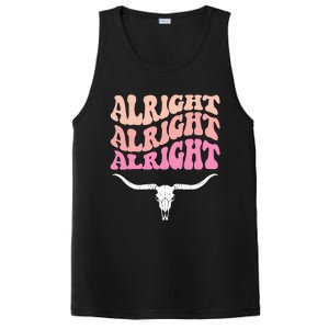 Alright Alright Alright Texas Bull Texas Pride State Usa PosiCharge Competitor Tank