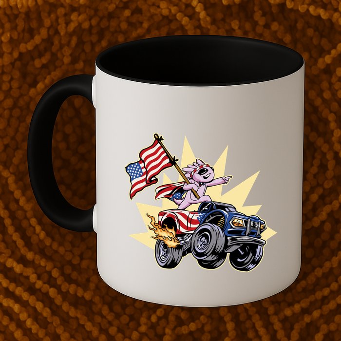 American Axolotl Animal Mug