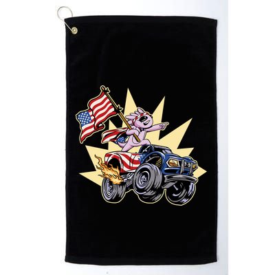 American Axolotl Animal Golf Towel