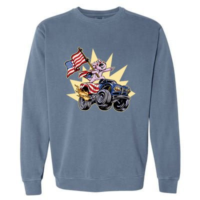 American Axolotl Animal Garment-Dyed Sweatshirt