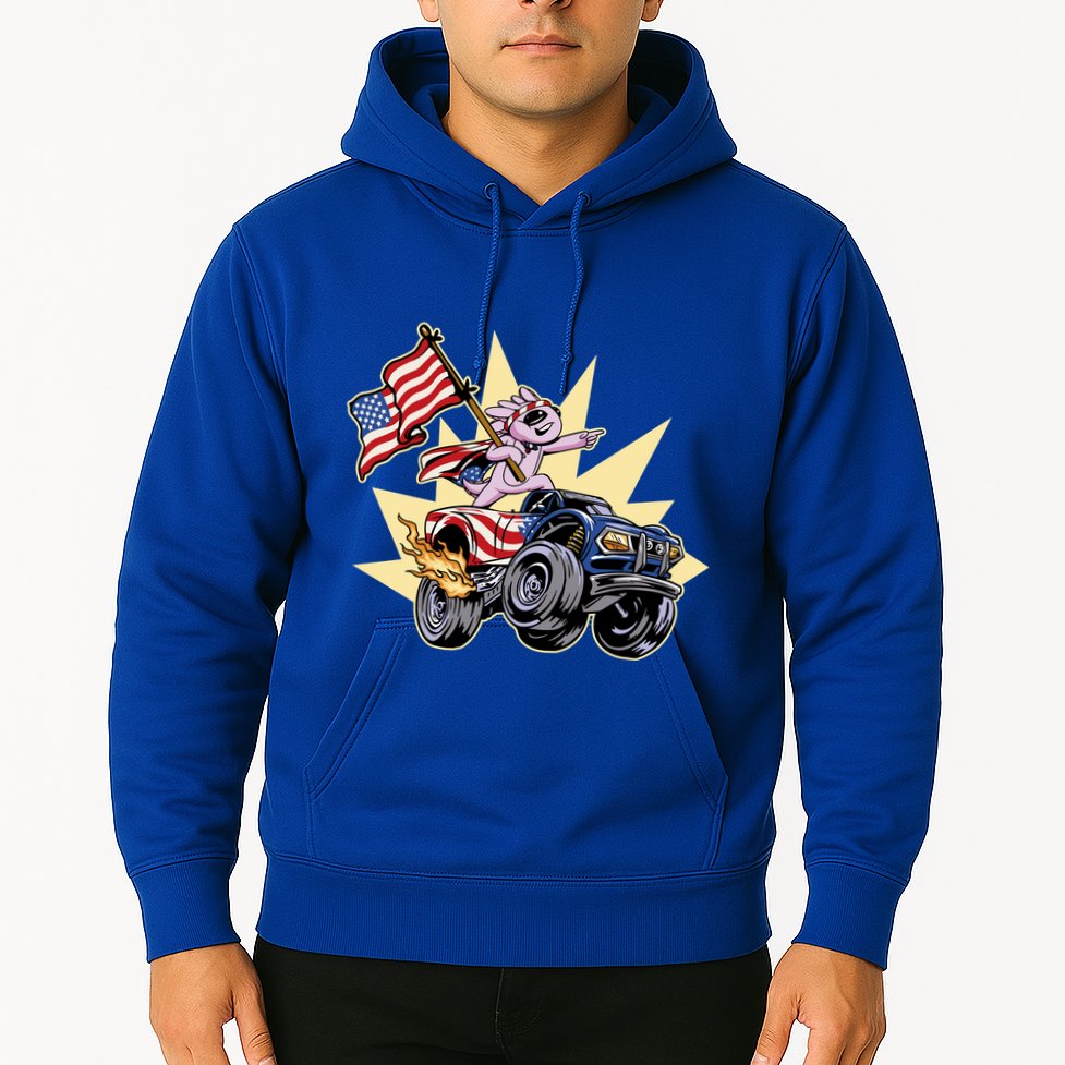 American Axolotl Animal Hoodie