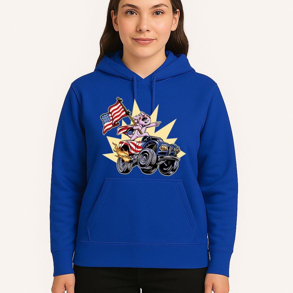 American Axolotl Animal Hoodie