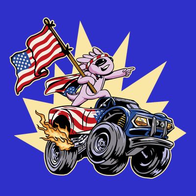 American Axolotl Animal T-Shirt