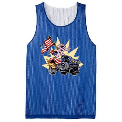 American Axolotl Animal Mesh Reversible Basketball Jersey Tank