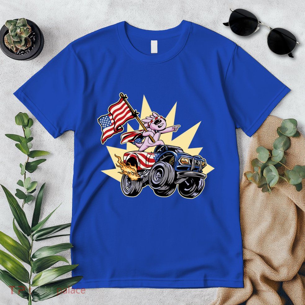American Axolotl Animal Premium T-Shirt
