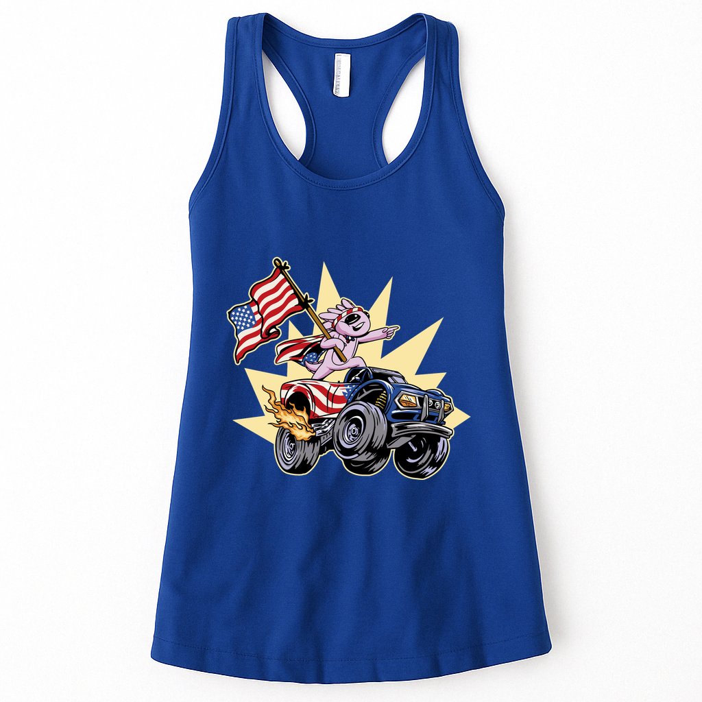 American Axolotl Animal Womens Tank Top
