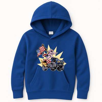 American Axolotl Animal Kids Hoodie