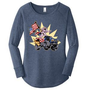 American Axolotl Animal Women's Perfect Tri Tunic Long Sleeve Shirt