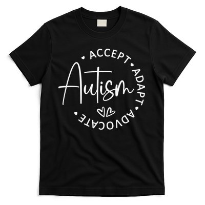 Autism Accept Adapt Advocate T-Shirt