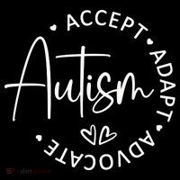 Autism Accept Adapt Advocate Impact Tech Backpack
