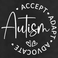 Autism Accept Adapt Advocate 25L Jumbo Tote