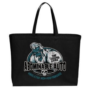 Abominable Auto Cotton Canvas Jumbo Tote