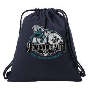 Abominable Auto Drawstring Bag