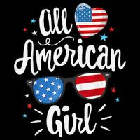 All American  American Flag 4th of July Patriotic Flexfit Unipanel Trucker Cap