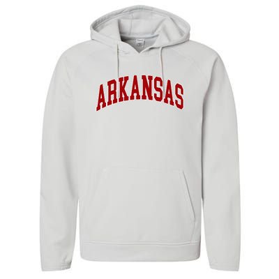 Arkansas Ar Performance Fleece Hoodie