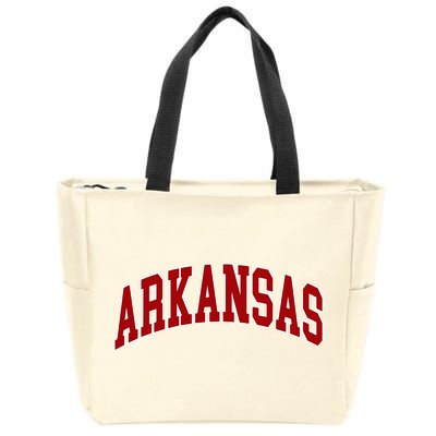 Arkansas Ar Zip Tote Bag