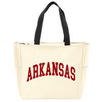 Arkansas Ar Zip Tote Bag