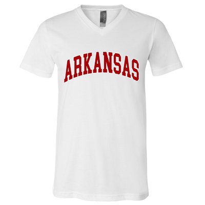 Arkansas Ar V-Neck T-Shirt