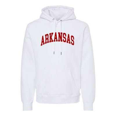 Arkansas Ar Premium Hoodie