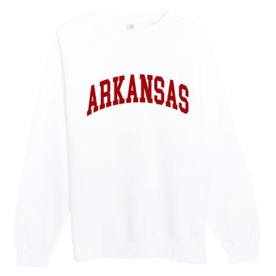 Arkansas Ar Premium Crewneck Sweatshirt