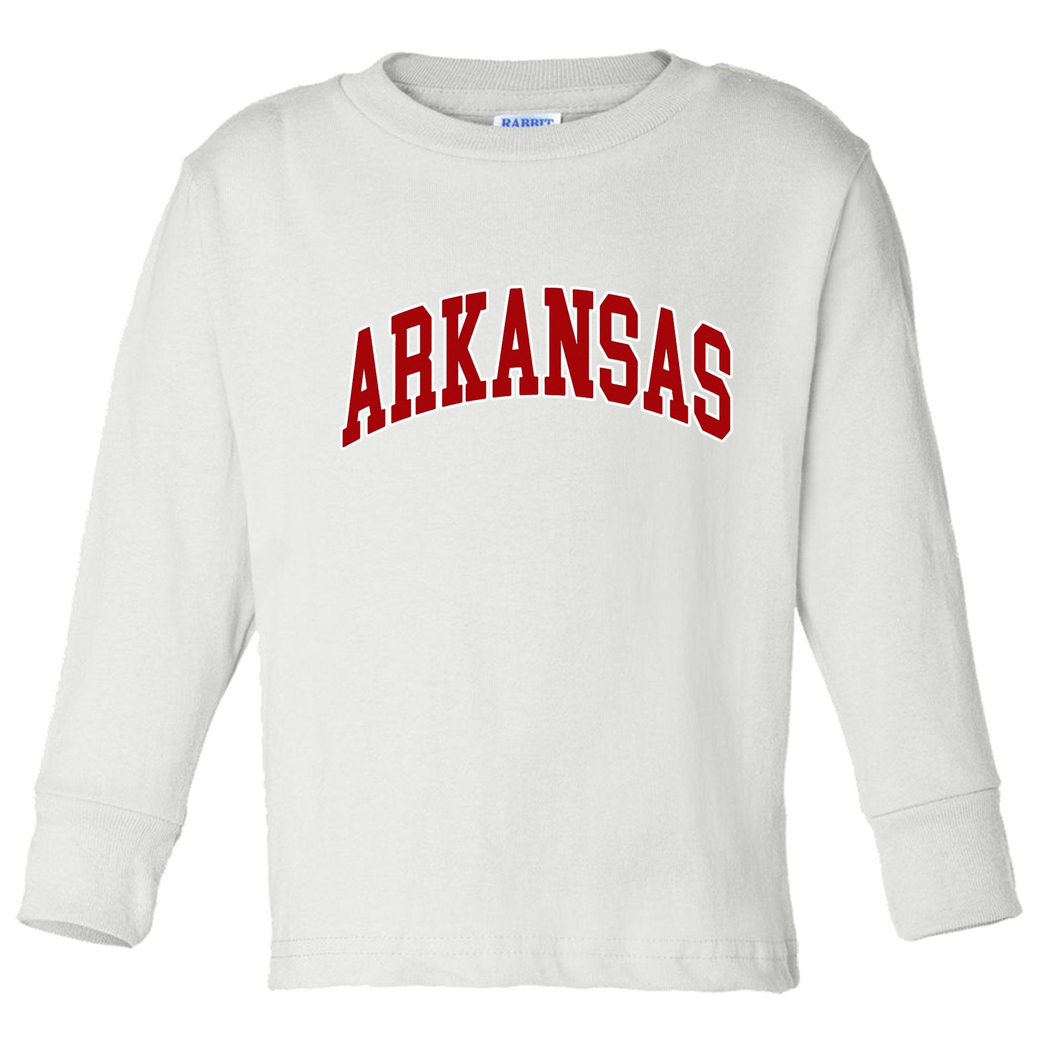 Arkansas Ar Toddler Long Sleeve Shirt