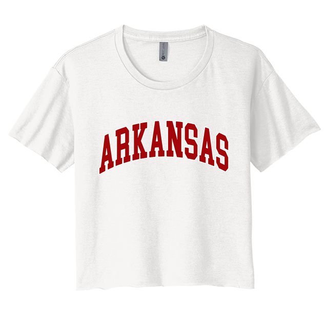 Arkansas Ar Crop Top