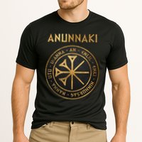 Agema Anunnaki Ancient Gods Of Mesopotamia Symbol Cooling Performance Crew T-Shirt
