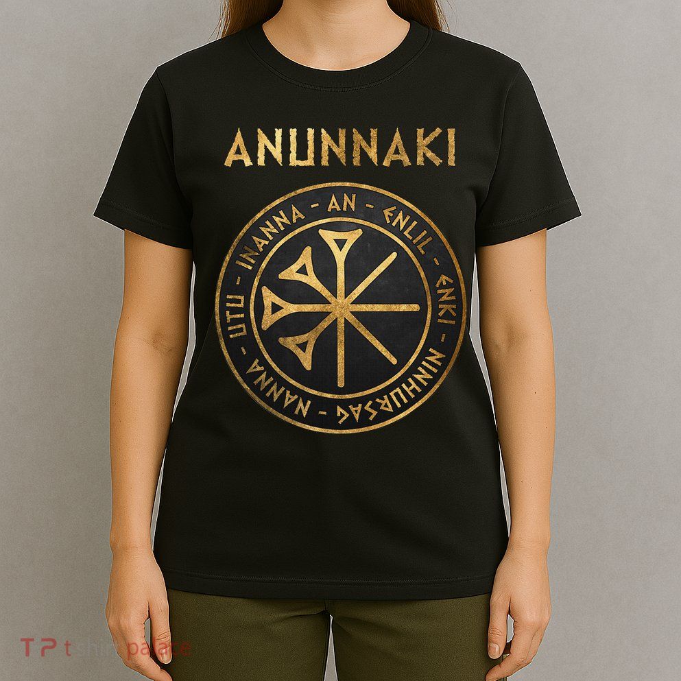 Agema Anunnaki Ancient Gods Of Mesopotamia Symbol T-Shirt