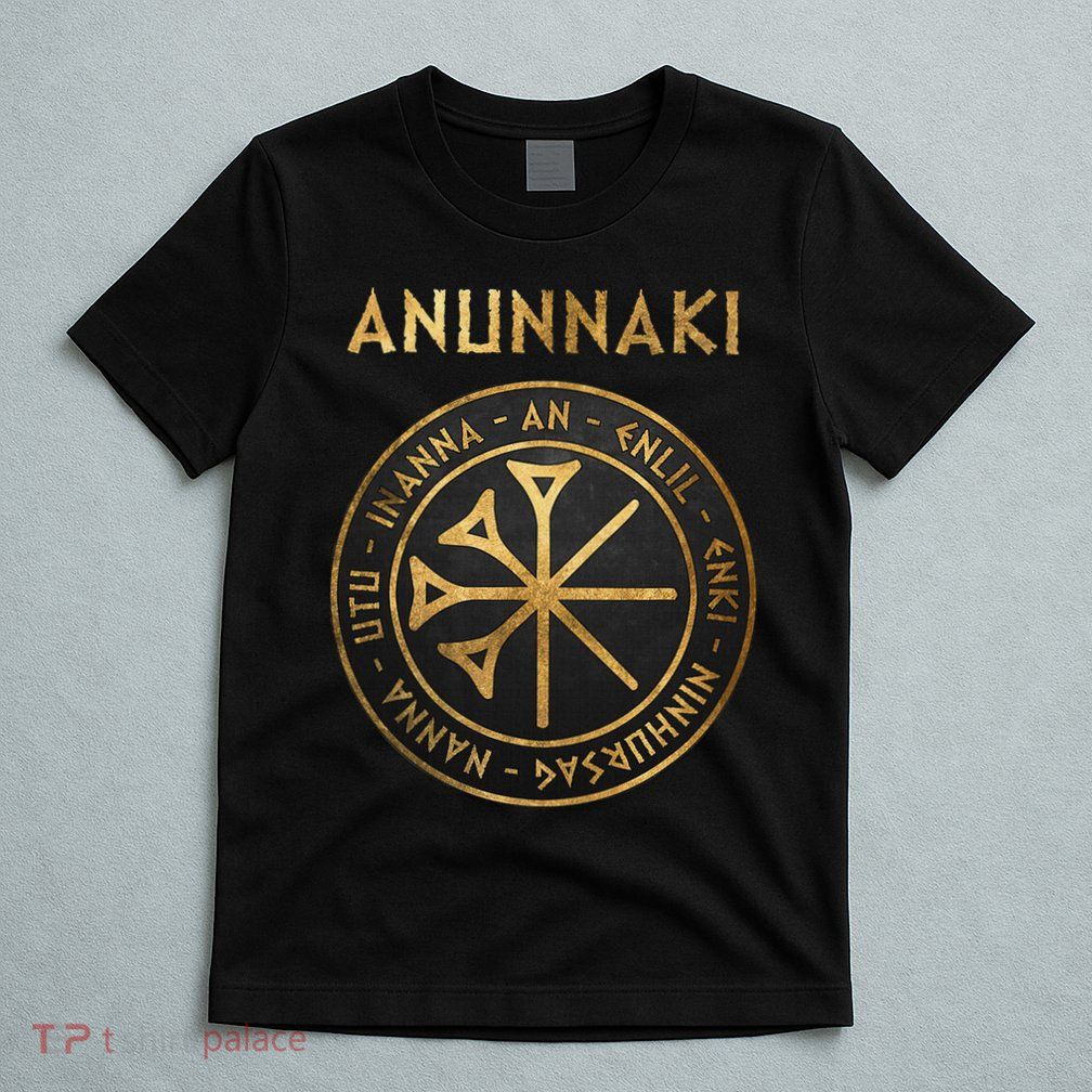 Agema Anunnaki Ancient Gods Of Mesopotamia Symbol T-Shirt