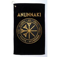 Agema Anunnaki Ancient Gods Of Mesopotamia Symbol Golf Towel