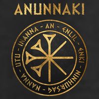 Agema Anunnaki Ancient Gods Of Mesopotamia Symbol Golf Towel