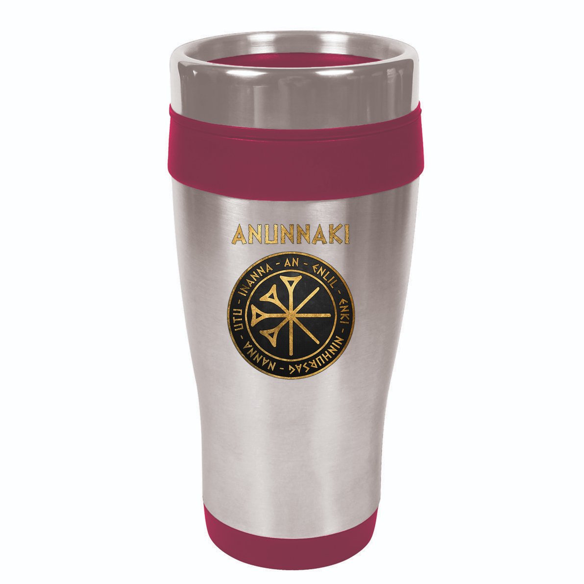 Agema Anunnaki Ancient Gods Of Mesopotamia Symbol 16oz Travel Tumbler