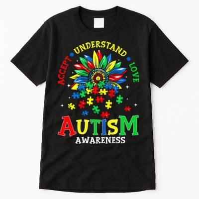 Autism Awareness Accept Understand Love Autism Mom Tall T-Shirt