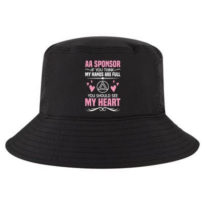 Alcoholics Anonymous Aa Sobriety Recovery Aa Na Sponsor Cool Comfort Performance Bucket Hat