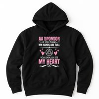 Alcoholics Anonymous Aa Sobriety Recovery Aa Na Sponsor Hoodie