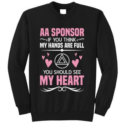 Alcoholics Anonymous Aa Sobriety Recovery Aa Na Sponsor Sweatshirt