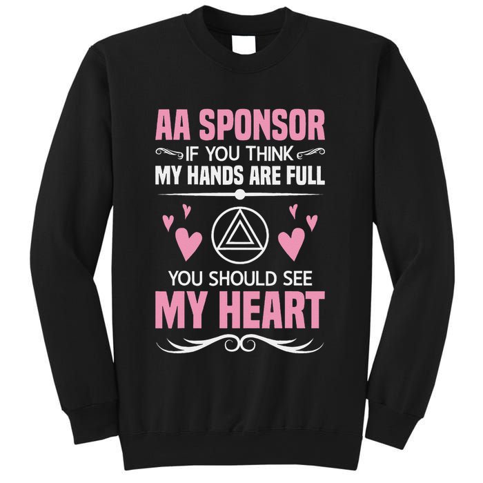Alcoholics Anonymous Aa Sobriety Recovery Aa Na Sponsor Sweatshirt
