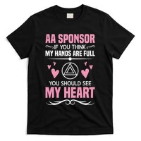 Alcoholics Anonymous Aa Sobriety Recovery Aa Na Sponsor T-Shirt