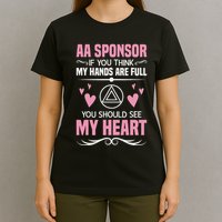 Alcoholics Anonymous Aa Sobriety Recovery Aa Na Sponsor T-Shirt