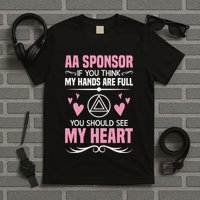 Alcoholics Anonymous Aa Sobriety Recovery Aa Na Sponsor T-Shirt